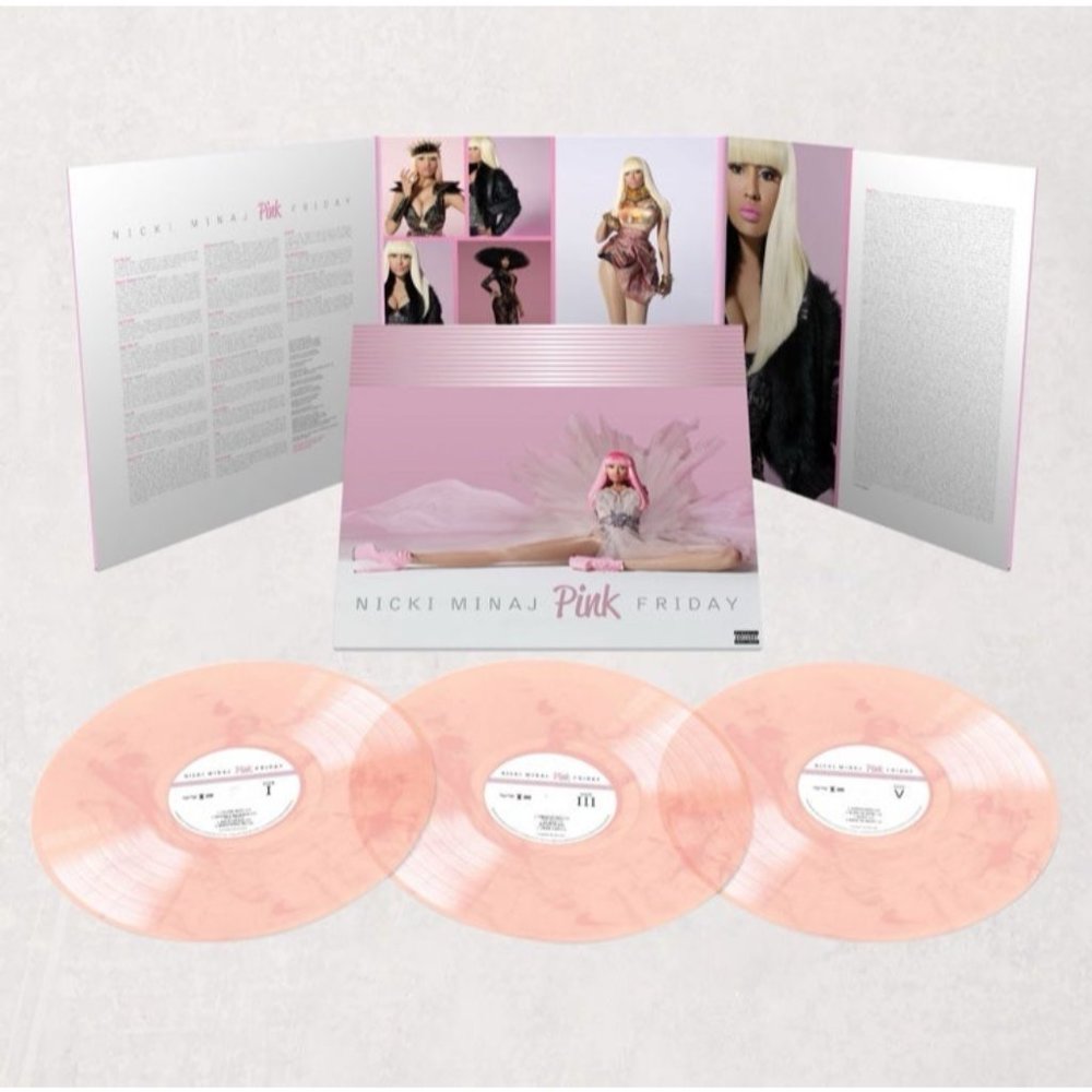 NEW NICKI MINAJ PINK FRIDAY VINYL